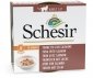 SCHESIR Adult IN SAUCE Tuńczykiem z łososiem w sosie 70g 