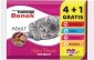 SUPER BENEK Adult - mokra karma dla kota - 4+1 100 g GRATIS! 