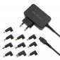 QOLTEC ZASILACZ SIECIOWY 65W | 5-20.3V | 2-3.25A | USB TYP C | PD 
