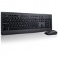 Lenovo 4X30H56829 klawiatura Dołączona myszka Uniwersalne RF Wireless QWERTY US English Czarny 