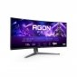 AOC AGON PRO AG346UCD monitor komputerowy 86,4 cm (34) 3440 x 1440 px Wide Quad HD QD-OLED Czarny, Szary 