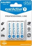 everActive Professional Line R03 AAA Akumulator Ni-MH 1050 mAh opakowanie 4 szt. blister