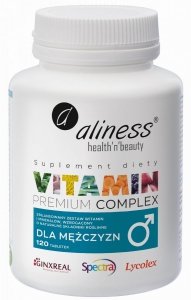 MEDICALINE Aliness Premium Vit.Complex dla mężczyzn 120 tabl.