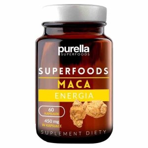 Maca suplement diety Purella Superfoods 60 kaps. (Termin ważności 06/2023) 