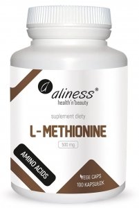 Aliness L-Methionine 500 mg x 100 Vege caps.