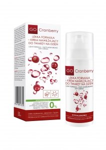 Lekka Formuła - Krem Nawilżający Do Twarzy na dzień GoCranberry 50 ml