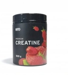 KFD Premium Creatine 500 g  Smak : Truskawkowo - poziomkowy 