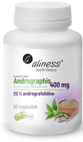 MEDICALINE Aliness Andrographis 400 mg (20%) x 90 caps