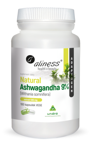 Medicaline Natural Ashwagandha 9% Extract 580 mg