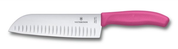 Nóż Santoku Swiss Classic z ryflowanym ostrzem 6.8526.17L5B Victorinox