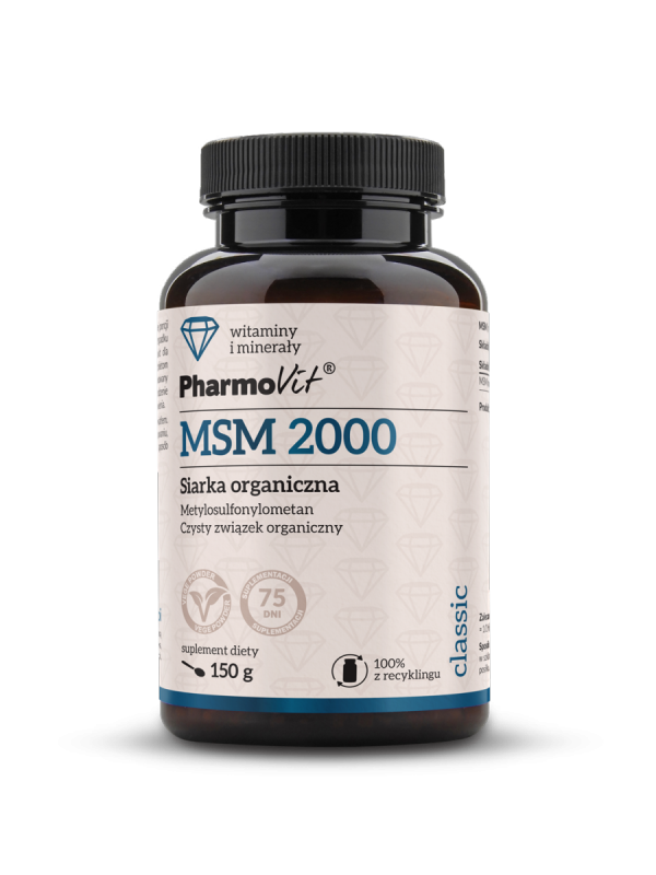 Pharmovit MSM 2000 Siarka Organiczna 150 g