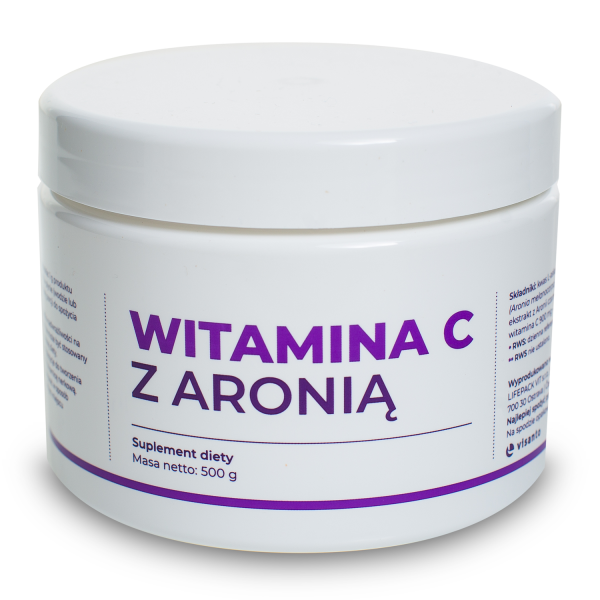 Witamina C z Aronią 500mg VISANTO