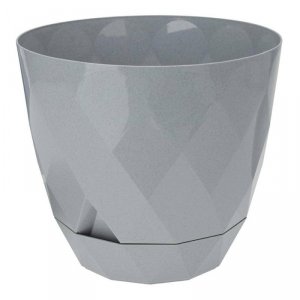 Donica Diamond z podstawką szara 22cm