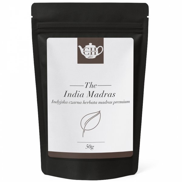 Klasyczna indyjska czarna herbata liściasta 50g - India Madras