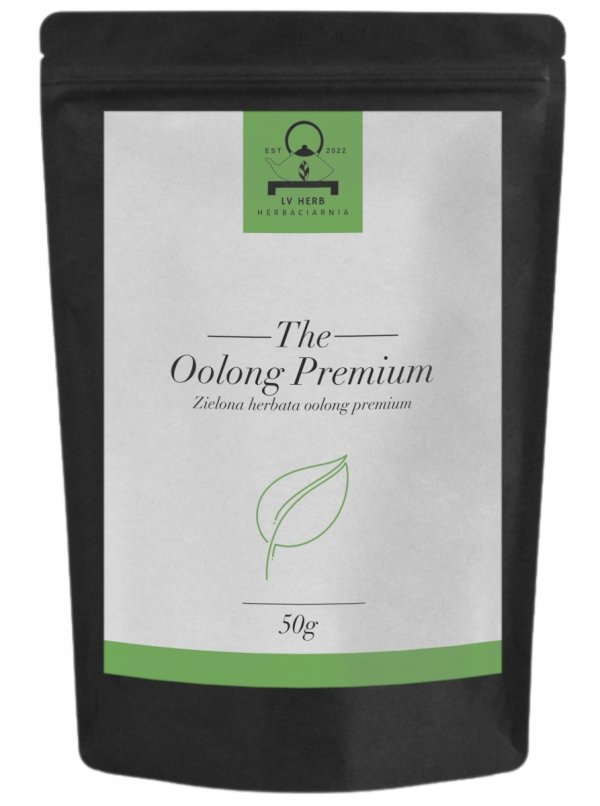 Zielona Herbata Oolong - Oolong Premium - Herbata Liściasta 50g