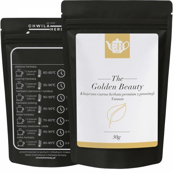 Klasyczna czarna herbata liściasta premium 50g