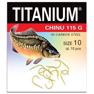 Haczyk Titanium CHINU 115G (10 szt.), rozm. 10