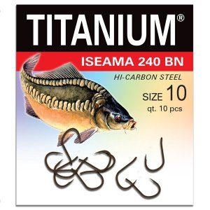 Haczyk Titanium ISEAMA 240BN 240 (10 szt.), rozm. 10