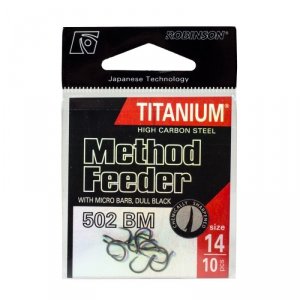 Haczyk Titanium Method Feeder 502 (10 szt.), rozm. 10