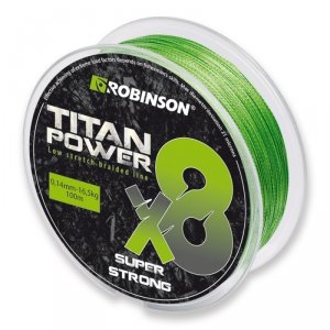 Plecionka Robinson Titan Power X8 100m 0,08
