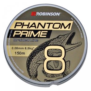Plecionka Phantom Prime X4 0,06mm, 150m, ciemnozielona