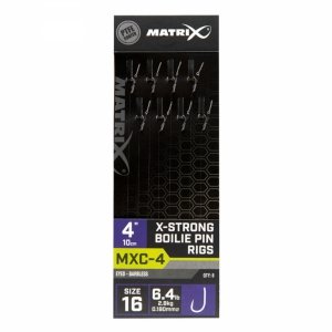 Przypony Matrix MXC-4 X-Strong Boilie Pin Rigs 4 10cm - 16