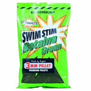 Pellet Dynamite Baits Swim Stim Betaine Green 3mm 900g