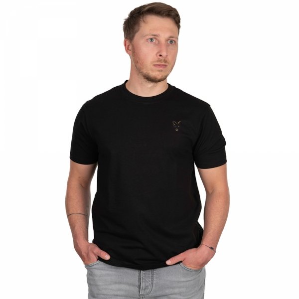 Koszulka Fox Black Large Print T shirt 2XL