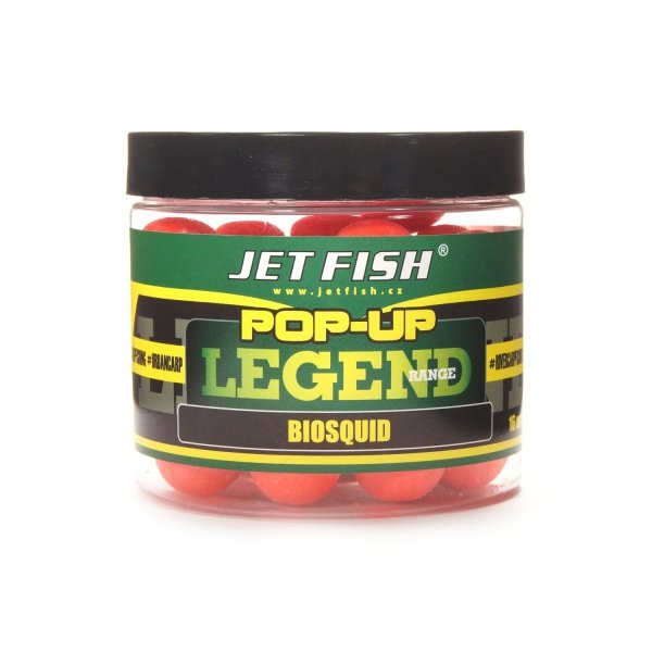 Kulki haczykowe JetFish Legend Pop Up Biosquid 16mm. 01925296