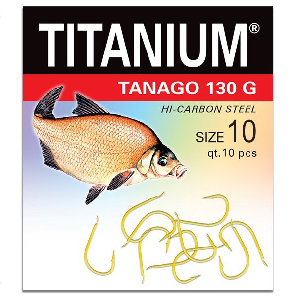 Haczyk Titanium TANAGO 130G (10 szt.), rozm. 10