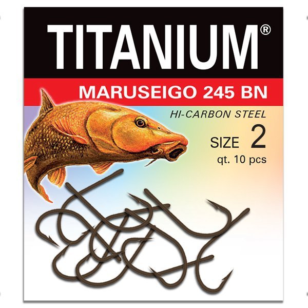Haczyk Titanium MARUSEIGO 145BN (10 szt.), rozm. 2