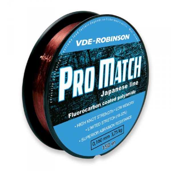 Żyłka VDE-Robinson Pro Match 0,140mm, 150m