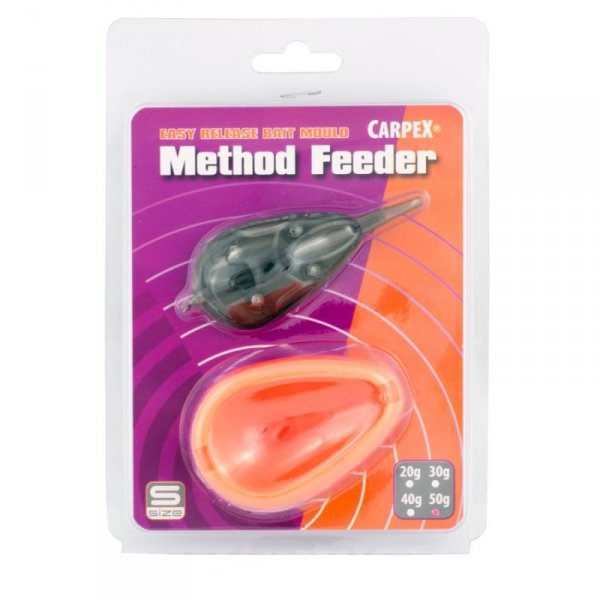 Koszyk Carpex Method Feeder z gumową formą rozm. S, 40g