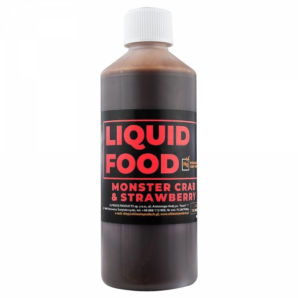 Liquid Ultimate Products Liquid Food Monster Crab &amp; Strawberry 500ml