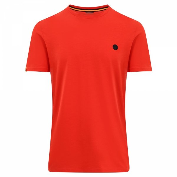 Koszulka Guru Semi Logo Tee Red T-Shirt - Medium