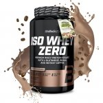 BioTech USA Iso Whey Zero izolat białka serwatkowego z kofeiną (caffe latte) - 908g 