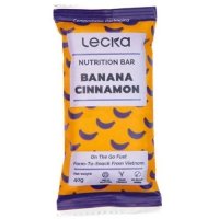 Lecka Fruit & Nut Bar Banana Cinnamon baton energetyczny (banan z cynamonem) - 40g