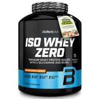 BioTech USA Iso Whey Zero izolat białka serwatkowego (słony karmel) - 1,816kg 