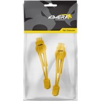K1MERA Locklaces sznurówki (żółty/czarny) - 70cm