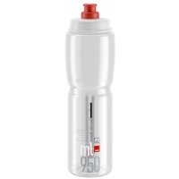 Elite Bidon Jet Clear (czerwony) - 950ml