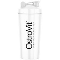 OstroVit Shaker Stalowy (biały) - 750ml