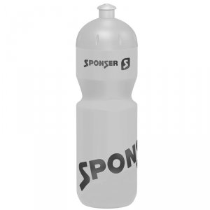 Sponser bidon (srebrno-czarny) - 750ml 