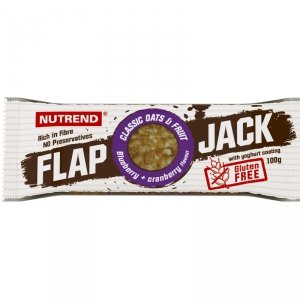 Nutrend Flap Jack (borówka żurawina) - 100g 