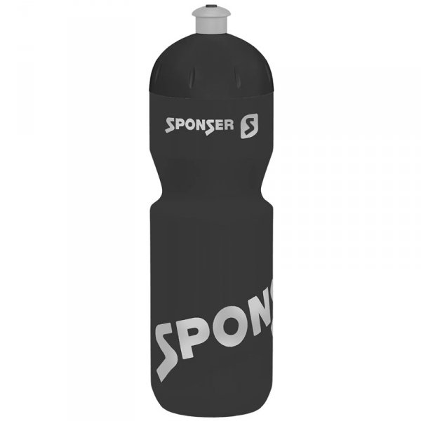 Sponser bidon (czarno-srebrny) - 750ml