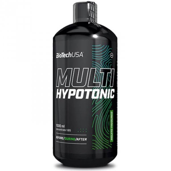 BioTech USA Multi Hypotonic Drink 1:65 napój hipotoniczny (mojito) -1L + pompka
