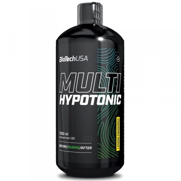 BioTech USA Multi Hypotonic Drink 1:65 napój hipotoniczny (cytryna) -1L + pompka