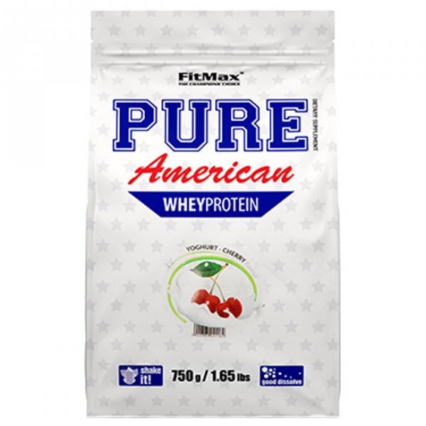 Fitmax Pure American Whey Protein białko serwatkowe (jogurt wiśniowy) - 750g