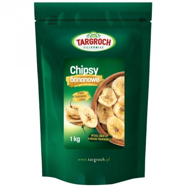 Targroch Chipsy bananowe - 1kg