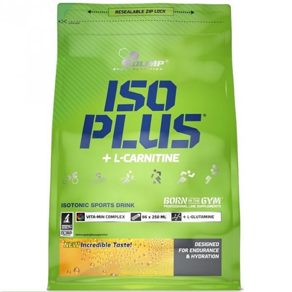 Olimp ISO PLUS napój (cytrynowy) - folia zip 1505g