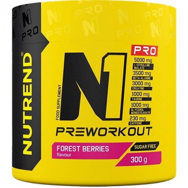 Nutrend N1 PRO Przedstrenigówka (owoce leśne) - 300g